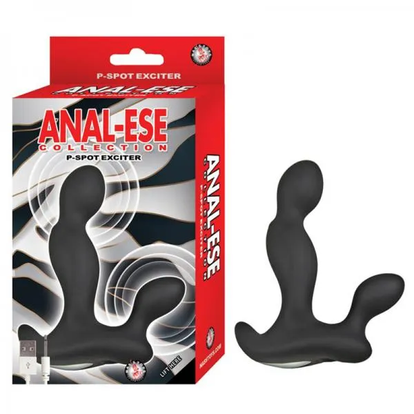Anal Nasstoys Anal Ese Collection P Spot Exciter Black