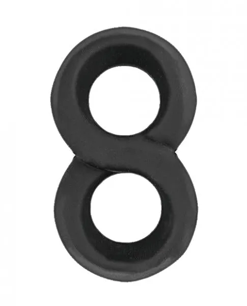 Anal Nasstoys My Cockring Figure Eight Cock Scrotum Ring Black