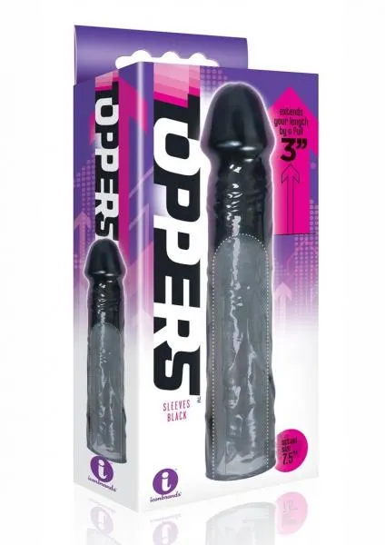 Icon Brands Anal The 9 Toppers Black