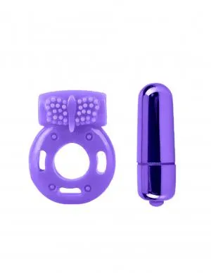 Neon Vibrating Couples Kit Purple Pipedream Vibrators Neon Vibrating Couples Kit Purple Pipedream Vibrators