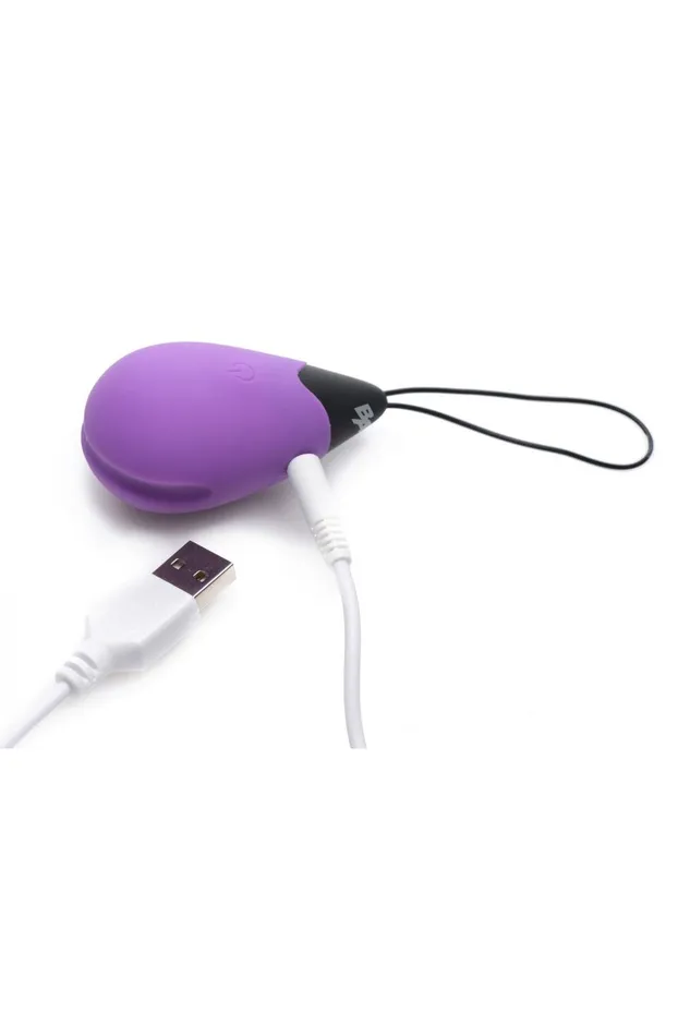 Sd Vibrators 10X Silicone Vibrating Egg Purple