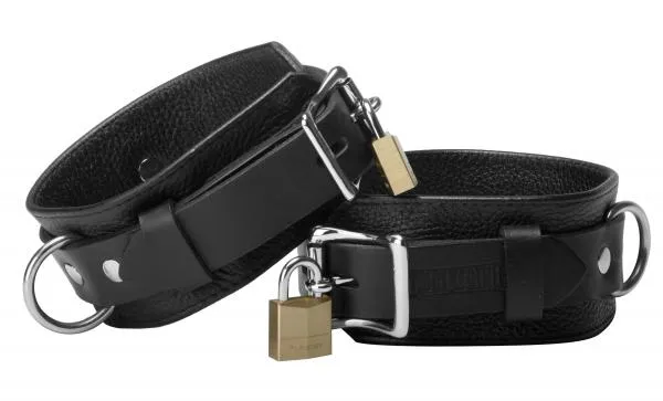 Strict Leather Restraints Strict Leather Deluxe Locking Wrist Cuffs