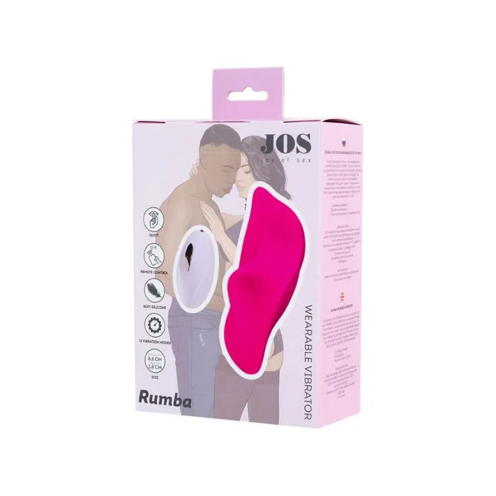 Vibrators JOS Wearable Vibrator Rumba Pink