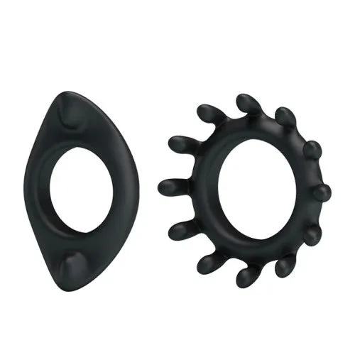 Baile Sex Toy Male Sex Toys Set Stretchy Silicone Penis Rings