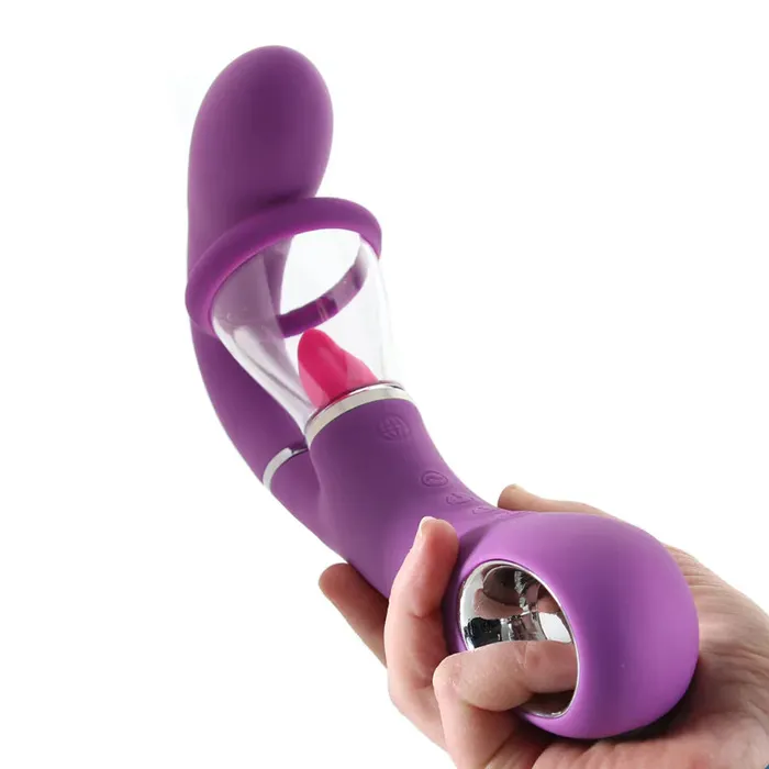 Fantasy For Her Ultimate Pleasure Pro Clitoris Suction Licking GSpot Rabbit Vibrator Fantasy For Her Female Sex Toys