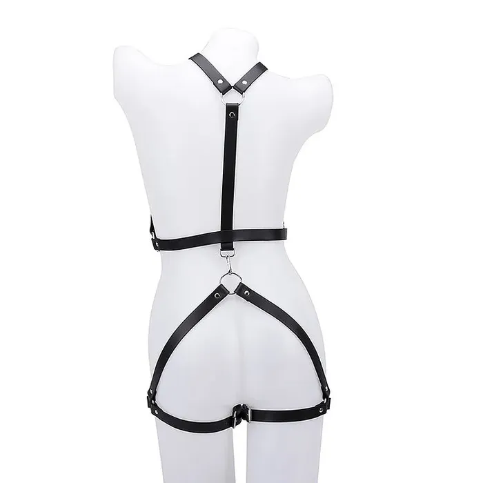 Couples babysexlover Cross Breast Butt Bondage Strap