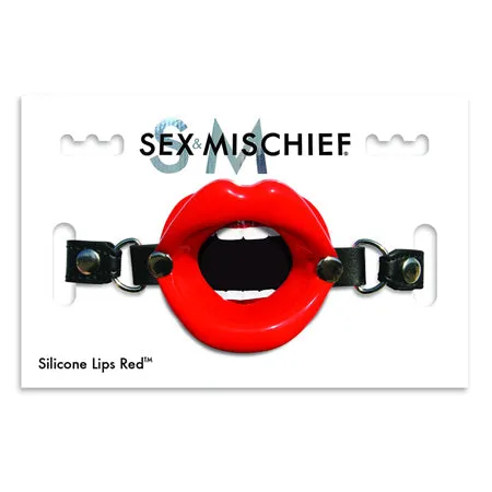 Anal SM Silicone Lips Red Sportsheets International Inc