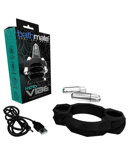 Bathmate Hydro Vibe Pump Vibrator Black Bathmate Vibrators