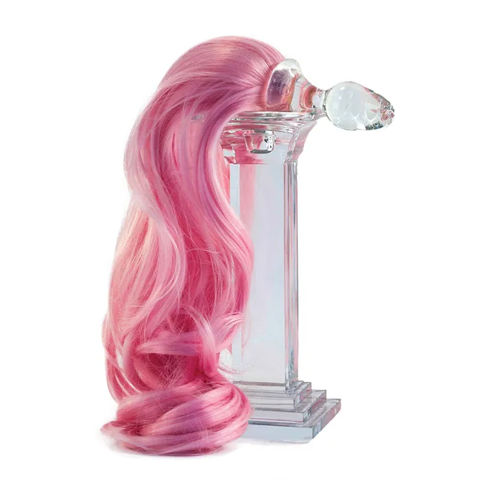 Crystal Delights My Lil Pony Tail Solid Pink Crystal Delights Vibrators Crystal Delights My Lil Pony Tail Solid Pink Crystal Delights Vibrators