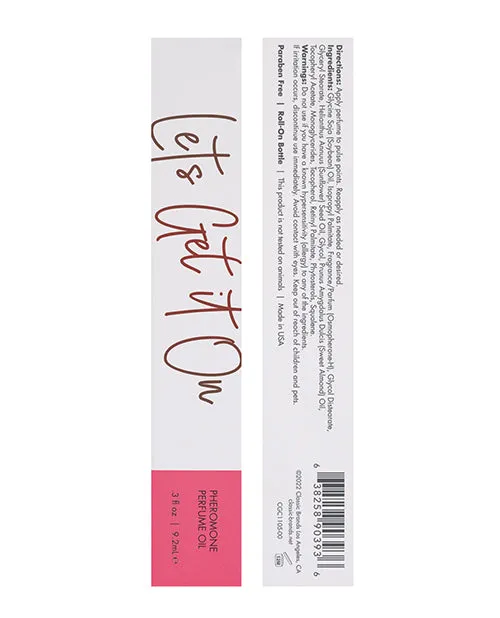 Female Sex Toys Classic Brands Cgc Perfume Oil Wpheromones 92 Ml Lets Get It On Female Sex Toys Classic Brands Cgc Perfume Oil Wpheromones 92 Ml Lets Get It On