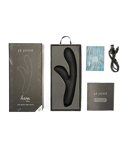 Je Joue Vibrators Je Joue Hera Flex Rabbit Vibrator Black