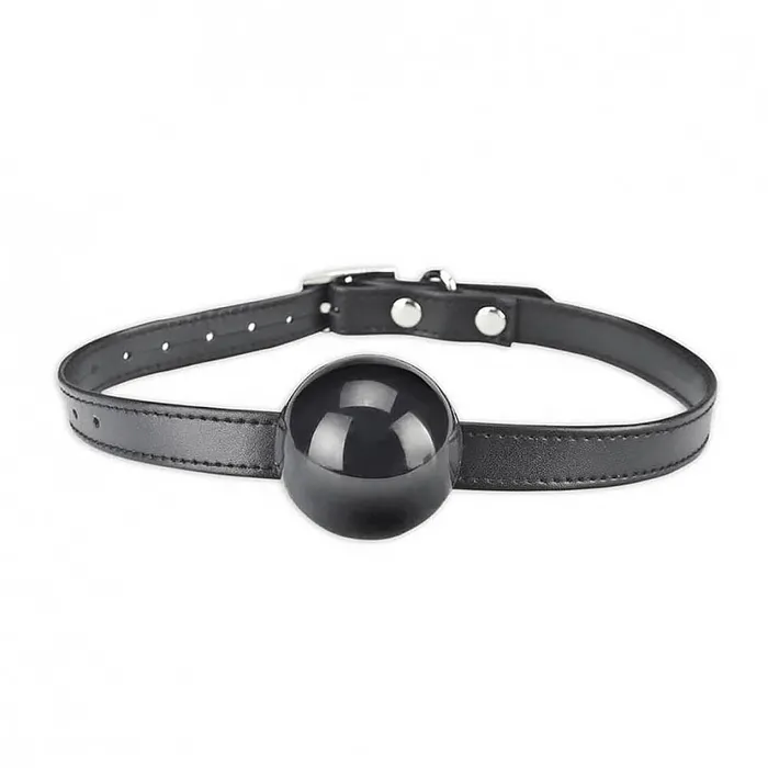 Male Sex Toys Lux Fetish Silicone Ball Gag with Blindfold Lux Fetish
