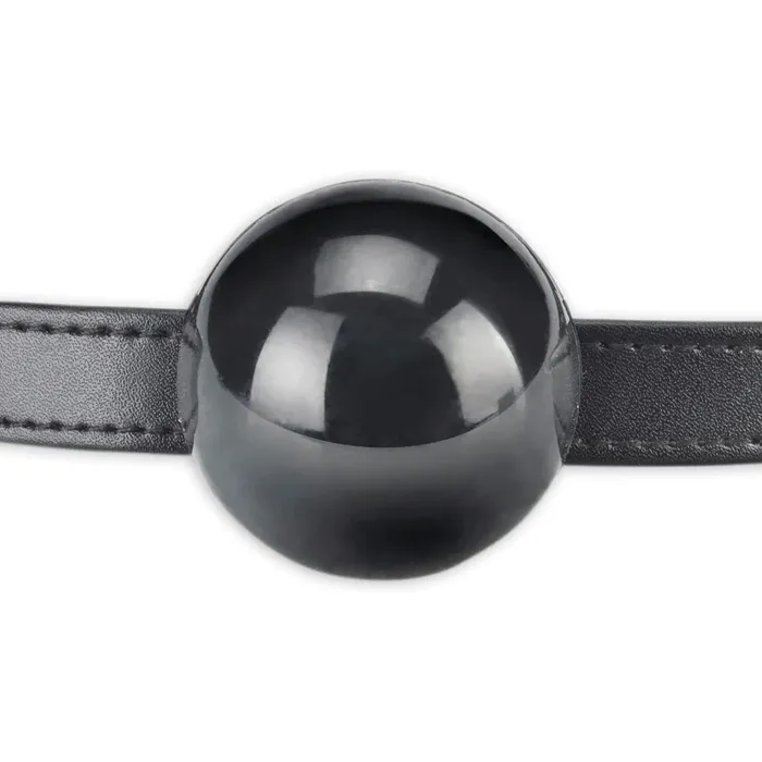 Male Sex Toys Lux Fetish Silicone Ball Gag with Blindfold Lux Fetish