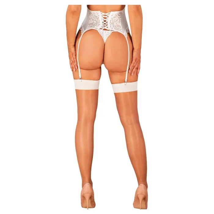 Obsessive Vibrators S814 Stockings White