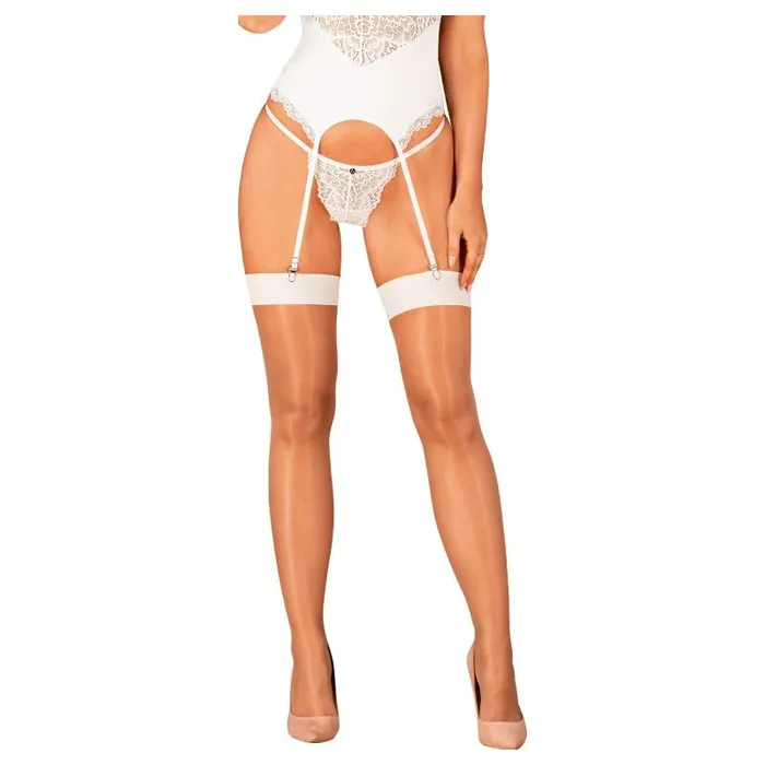 Obsessive Vibrators S814 Stockings White