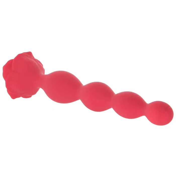 XR Brands Female Sex Toys Bloomgasm Beaded Silicone Rose Vibrator XR Brands Female Sex Toys Bloomgasm Beaded Silicone Rose Vibrator