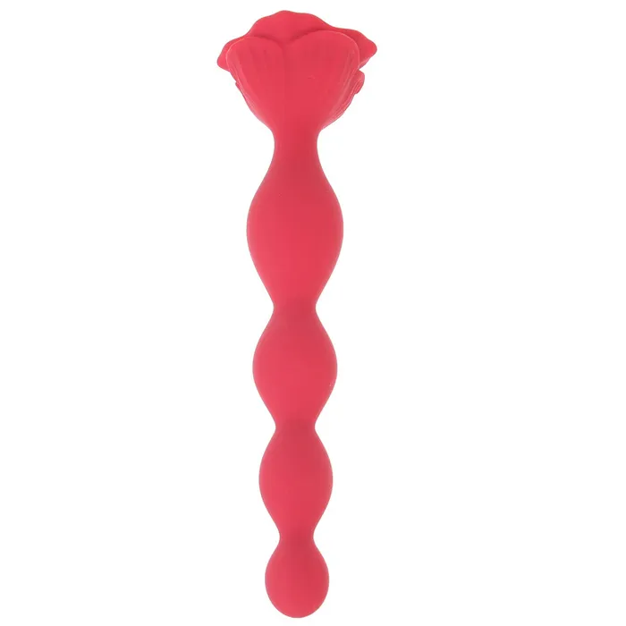 XR Brands Female Sex Toys Bloomgasm Beaded Silicone Rose Vibrator XR Brands Female Sex Toys Bloomgasm Beaded Silicone Rose Vibrator