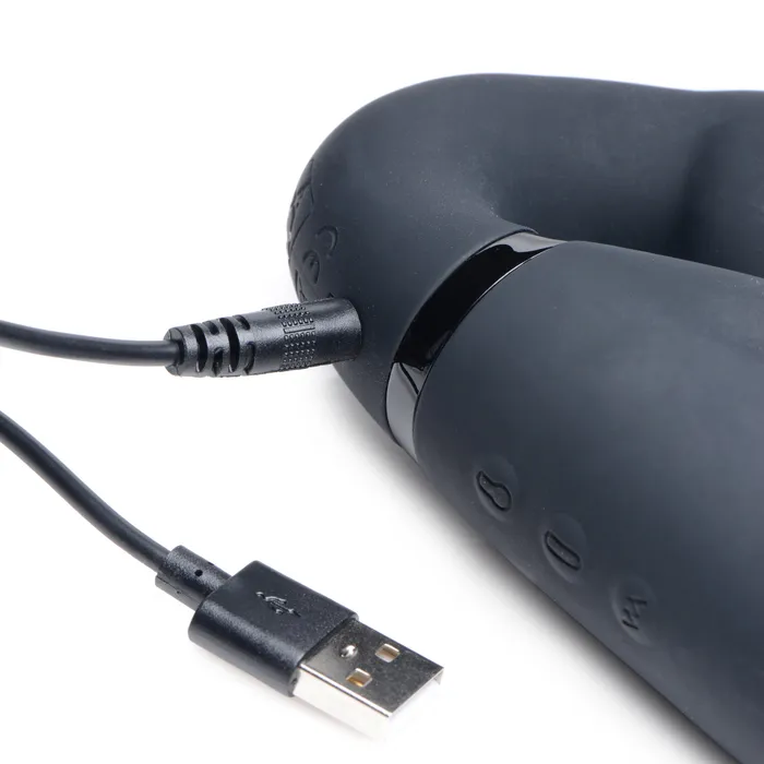 Female Sex Toys XR Brands Inflatable Vibrating Silicone Strapless Strapon