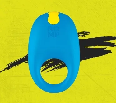 ROMP Couples ROMP Juke Vibrating Cock Ring Blue