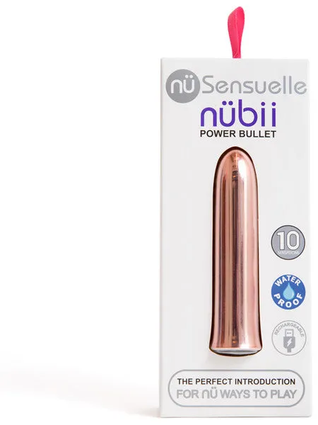 Vibrators NU Sensuelle Nu Sensuelle Nubii 10 Function Bullet