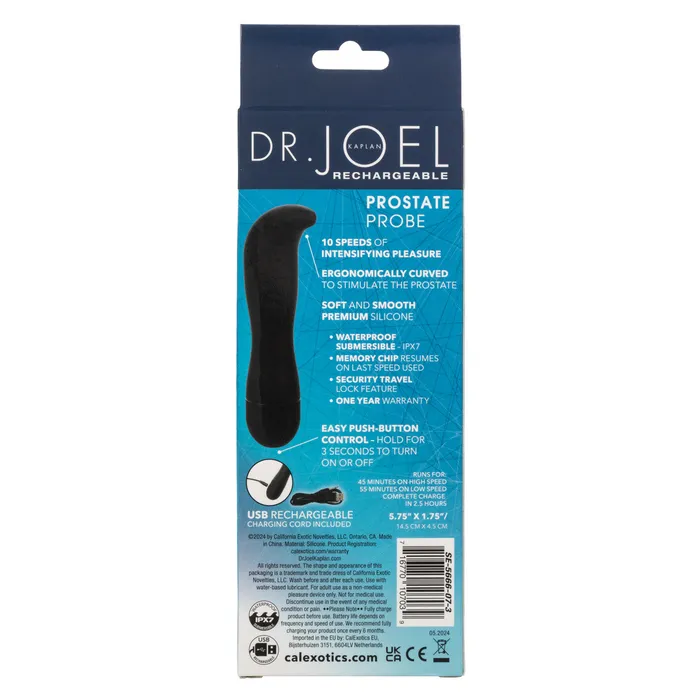 Dr Joel Kaplan Rechargeable Prostate Probe Cal Exotics Anal Dr Joel Kaplan Rechargeable Prostate Probe Cal Exotics Anal
