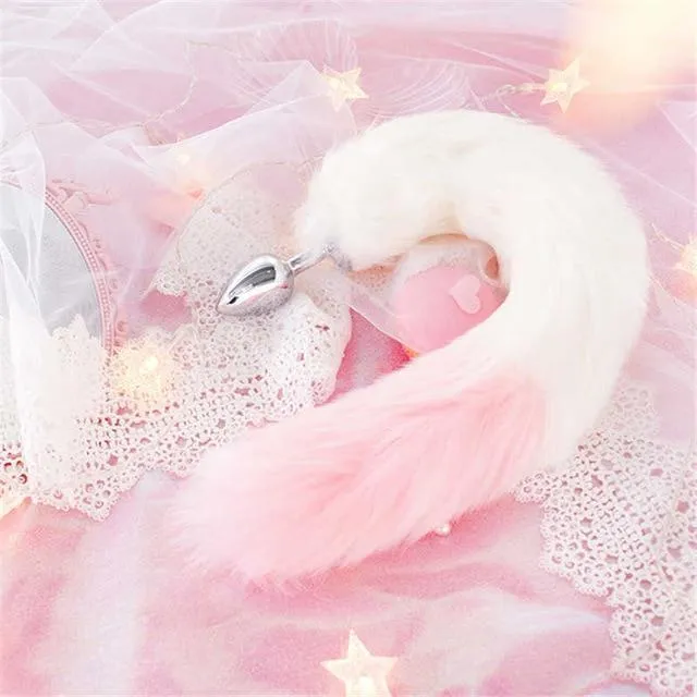 Butt Plug Tails Milky Ombre Tail Plugs House of Dasein Anal