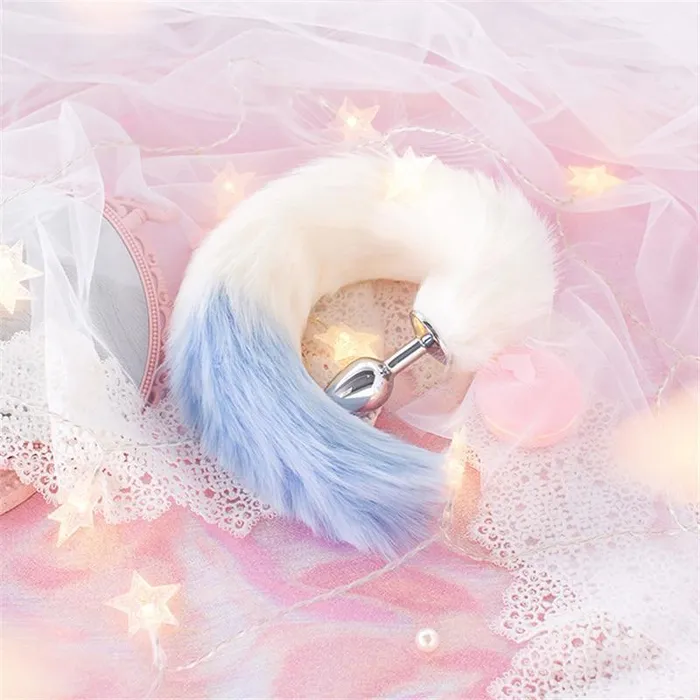 Butt Plug Tails Milky Ombre Tail Plugs House of Dasein Anal