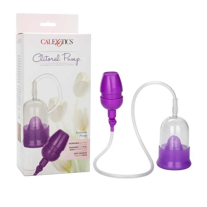 CalExotics Female Sex Toys Clitoral Intimate Pump Purple