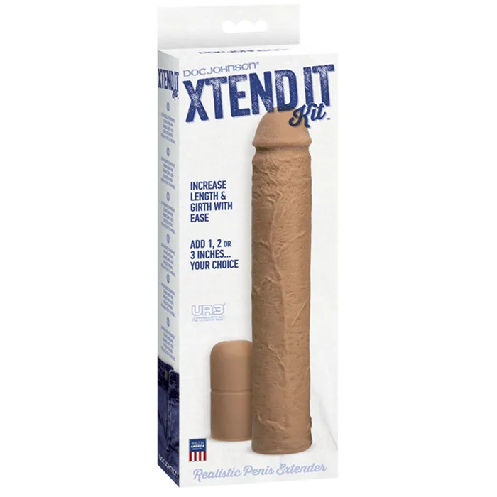 Doc Johnson Male Sex Toys Xtend It Kit Brown