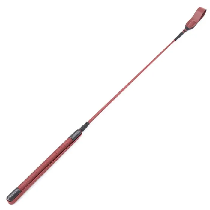 House of Dasein Crops 66Cm Riding Crop Pu Leather Whip Premium Quality Red Equestrianism Horse Whips Restraints House of Dasein Crops 66Cm Riding Crop Pu Leather Whip Premium Quality Red Equestrianism Horse Whips Restraints