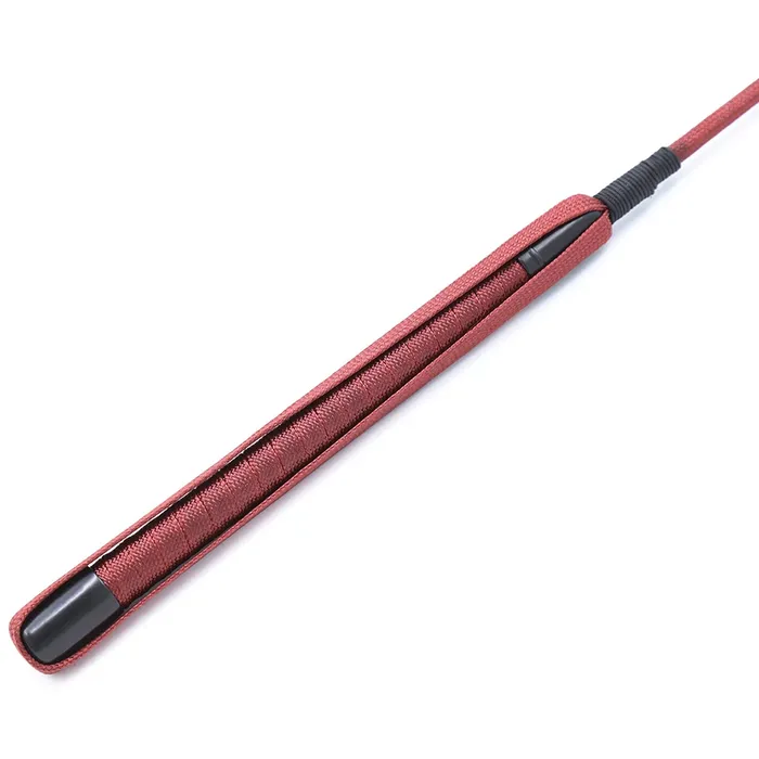 House of Dasein Crops 66Cm Riding Crop Pu Leather Whip Premium Quality Red Equestrianism Horse Whips Restraints