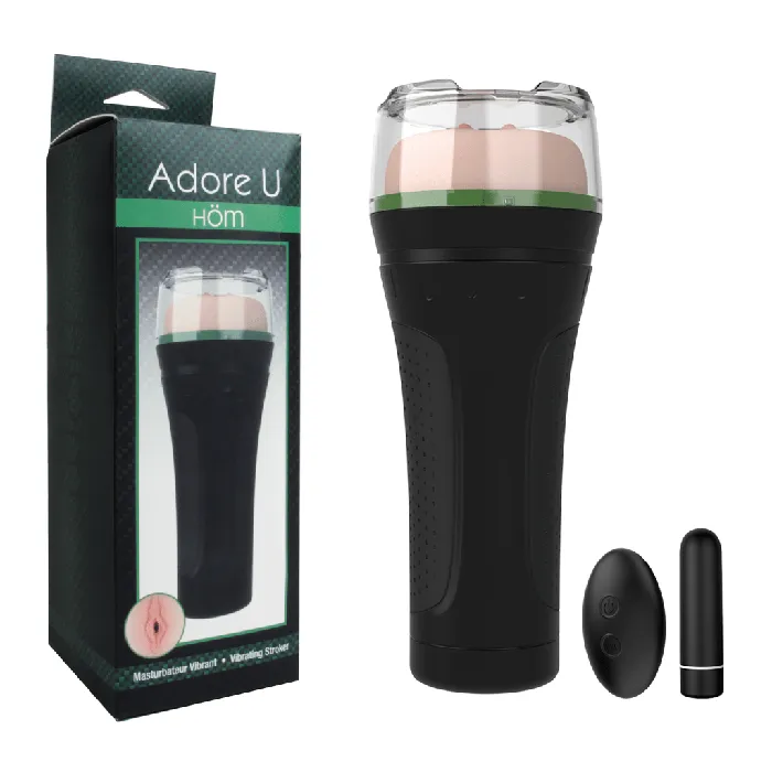 Landco Male Sex Toys Adore U Hm Vibrating Stroker