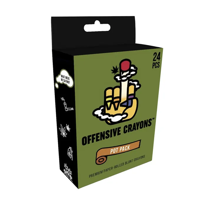 Wood Rocket Llc Offensive Crayons Pot Pack Enhancers