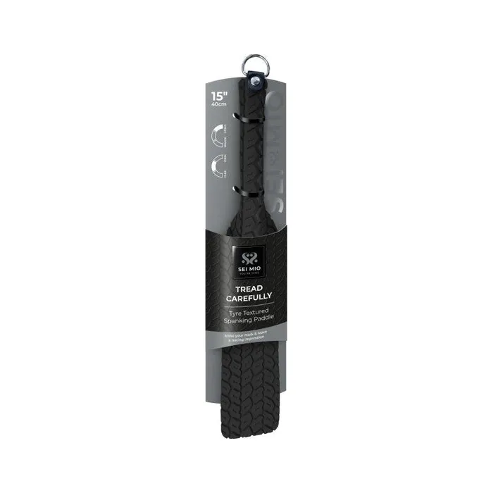 Anal Tyre Paddle Large Black CreativeC