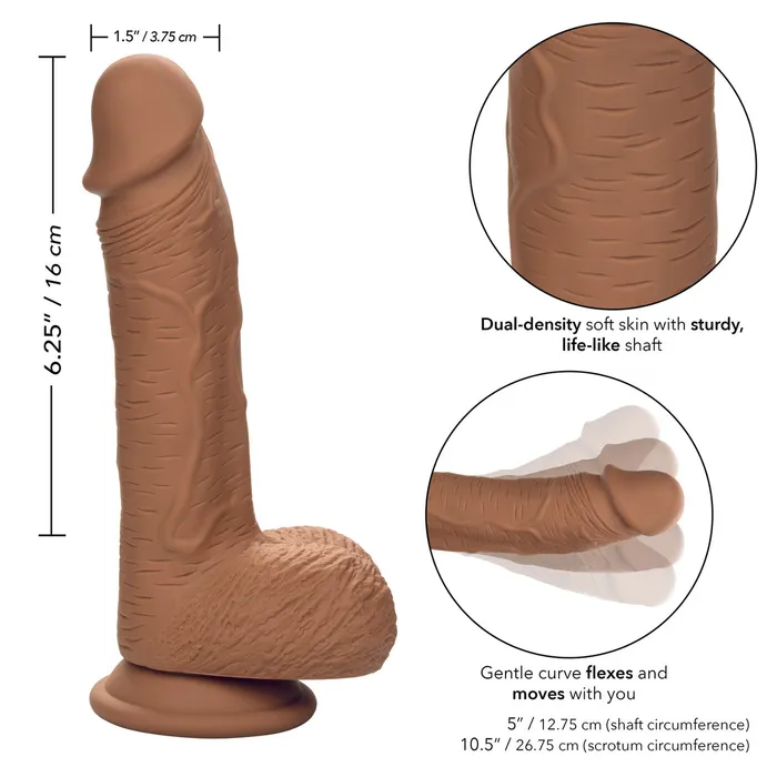 CALEXOTICS Female Sex Toys DUAL DENSITY SILICONE STUDS 625 IVORY