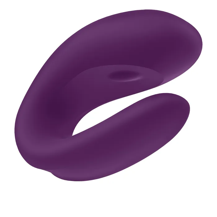 Dildos Satisfyer Double Joy Violet Dildos Satisfyer Double Joy Violet
