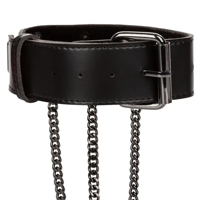 EUPHORIA MULTI CHAIN COLLAR HARNESS PLUS SIZE CALEXOTICS Plus Size