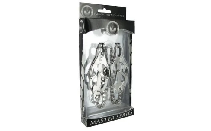 Lonbrook Sterling Monarch Nipple Vice with Chain Female Sex Toys