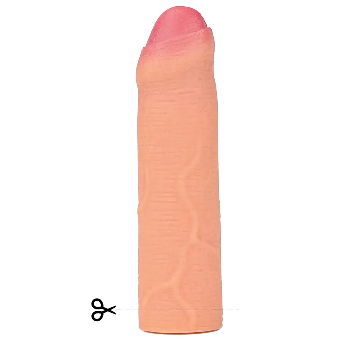 LoveToy Male Sex Toys Penis Sleeve Extender Add 1 Inch Nature Uncircumcised