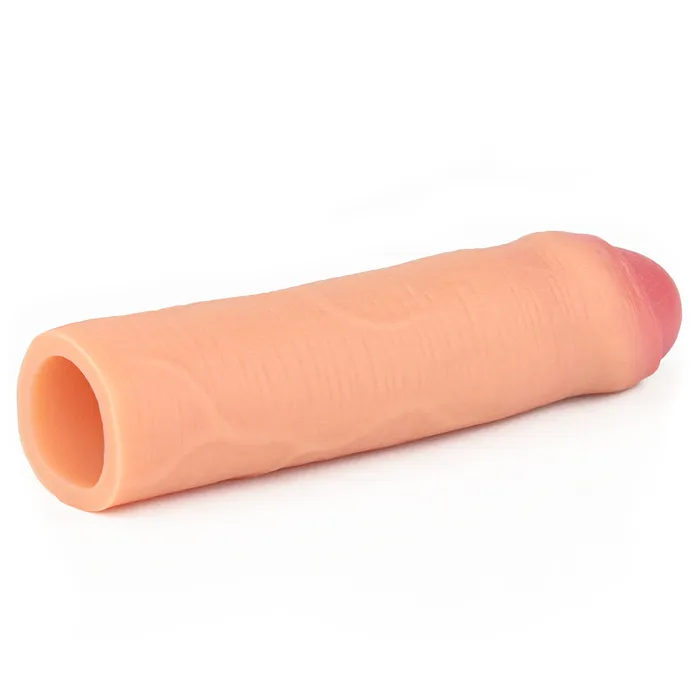 LoveToy Male Sex Toys Penis Sleeve Extender Add 1 Inch Nature Uncircumcised