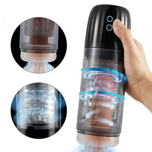 Lusty Age Male Sex Toys Ultimate Sensation Spinner Masturbator