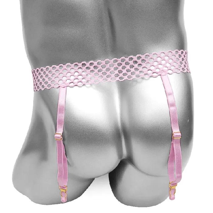 Mens Garter Belts Sexy Lingerie with Floral Suspenders Erotic Nightwear for Male EVEs SECRETS Male Sex Toys