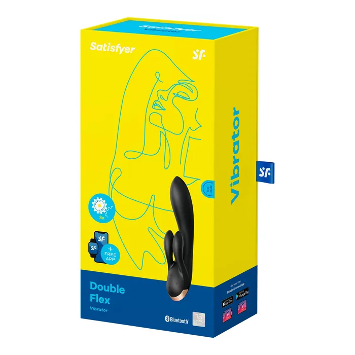 Satisfyer Anal Double Flex Black Satisfyer Anal Double Flex Black