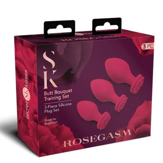 Secret Kisses ROSEGASM Butt Bouquet Training Set Lonbrook Anal