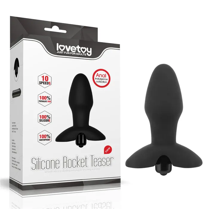 Silicone Rocket Teaser Anal Vibe LonBrook Anal