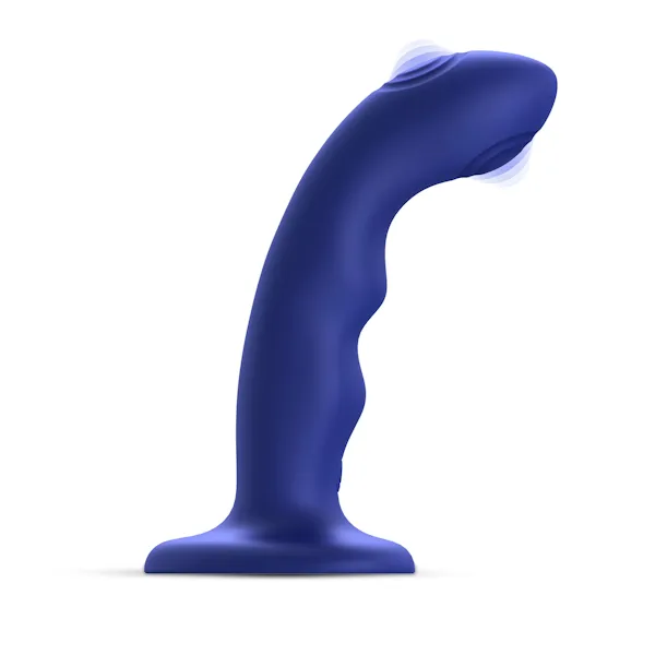 STRAPONME Tapping Dildo Wave Night Blue fundivision Female Sex Toys