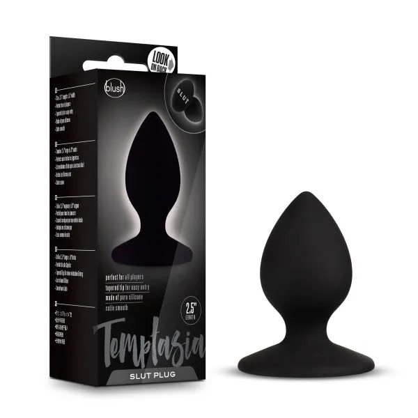 Temptasia Slut Plug Black Blush Novelties Anal