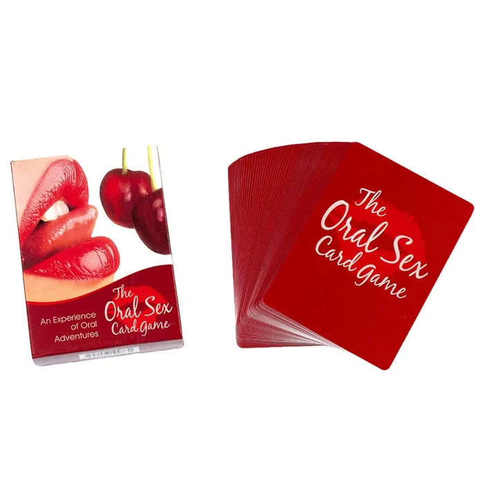The Oral Sex Card Game An Experience of Oral Adventures Scandals Couples