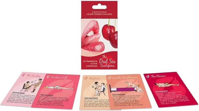 The Oral Sex Card Game An Experience of Oral Adventures Scandals Couples