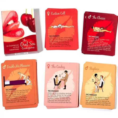 The Oral Sex Card Game An Experience of Oral Adventures Scandals Couples